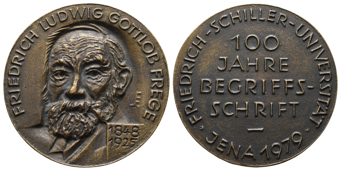  Jena, Medaille 1979; Bronze, 217,5 g, Ø 68 mm   