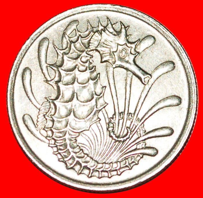  · SEAHORSE (1967-1985): SINGAPORE ★ 10 CENTS 1969! LOW START ★ NO RESERVE!   