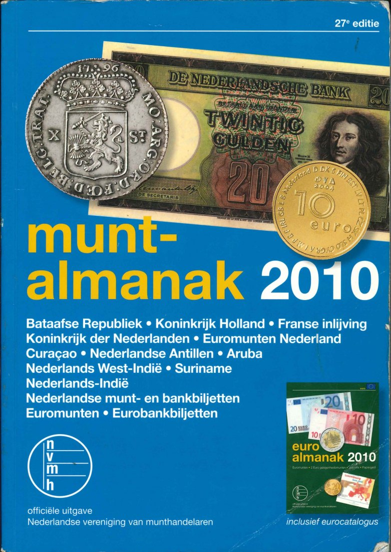  Muntalmanak 2010, Nederlandse verenigung van munthandelaren, 332 Seiten   