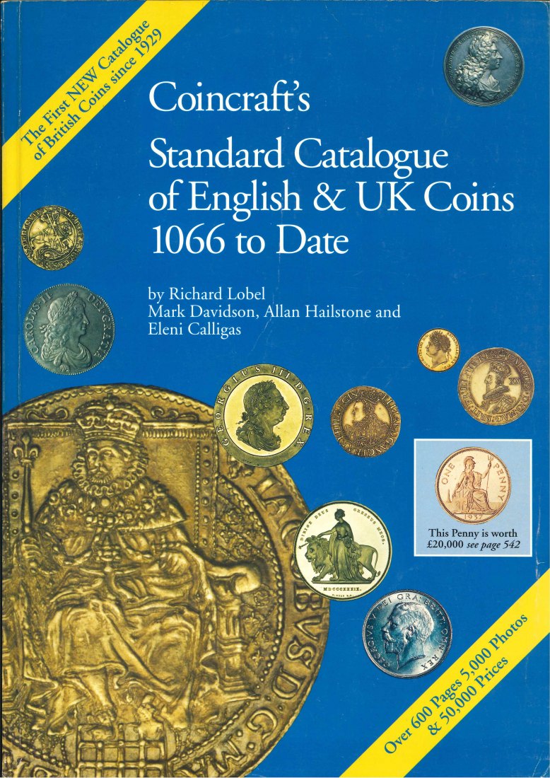  Coincraft's Standart Catalogue of English & UK Coins 1066 to Date, von Mark Davidson, 1995   