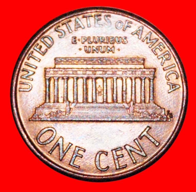  · MEMORIAL (1982-2008): USA ★ 1 CENT 1991D uSTG STEMPELGLANZ! LINCOLN (1809-1865) OHNE VORBEHALT!   