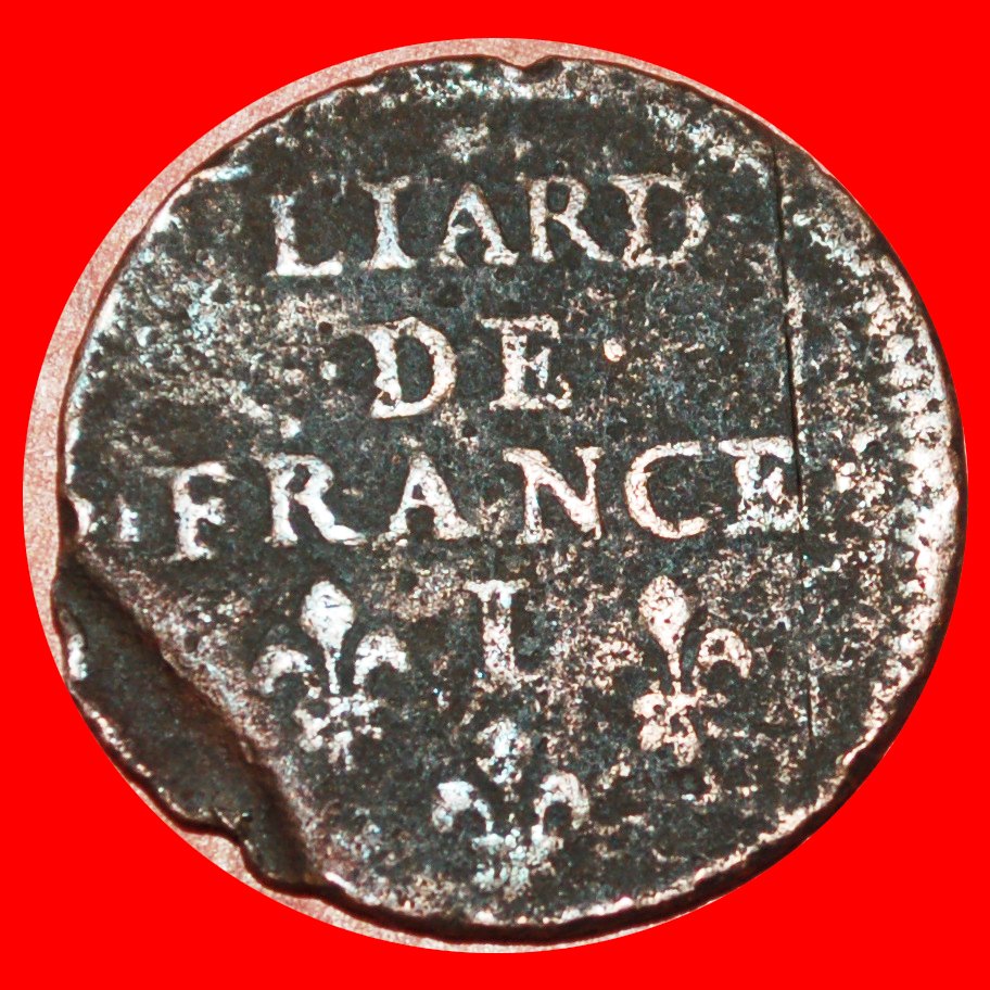 · LOUIS XIV (1643-1715): FRANKREICH ★ LIARD 1657I LIMOGES (1655-1658)! OHNE VORBEHALT!