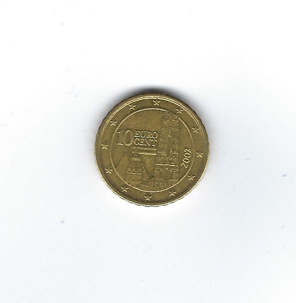  Österreich 10 Cent 2002   