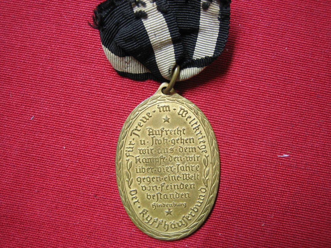 Tragbare Medaille am Band 1914-1918   
