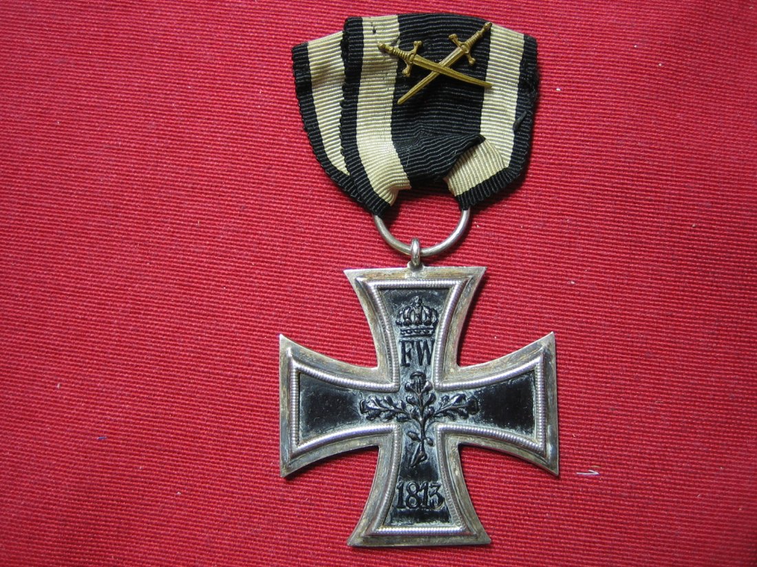  WK I. Eisernes Kreuz II. Klasse am Band   