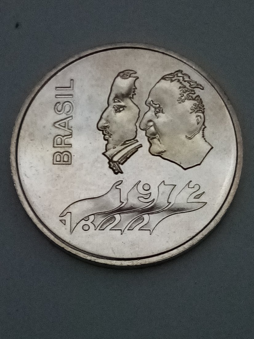  Brazil - 20 Cruzeiros 1972 Silber   