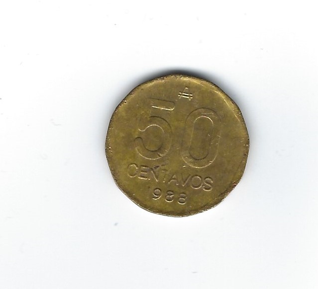  Argentinien 50 Centavos 1988   