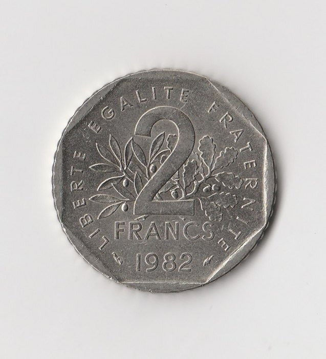  2 Francs Frankreich 1982 (M146)   