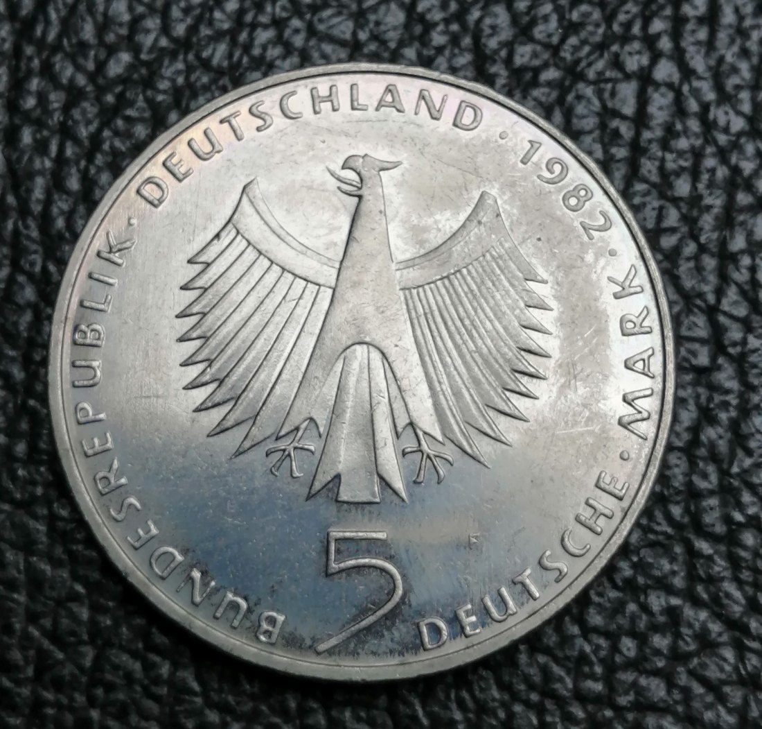  5 Mark 1982 F BRD Umweltkonferenz Jaeger 431 prägefrisch XXL Bilder   