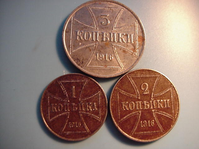 Gebiet des Oberbefehlshaber Ost3/2 und 1 Kopeke