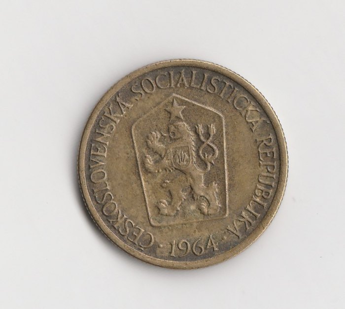  1 Krone  Tschechoslowakei 1964 (M163)   