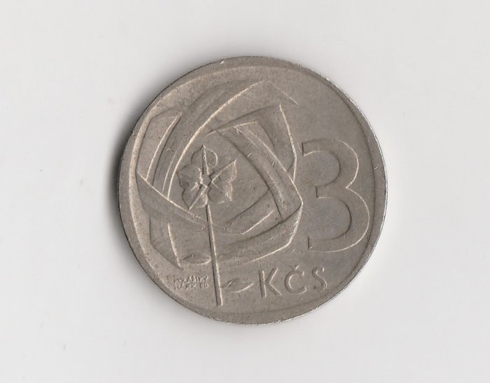  3 Kronen  Tschechoslowakei 1965 (M164)   