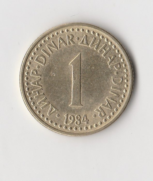  1 Dinar Jugoslawien 1984 (M175)   