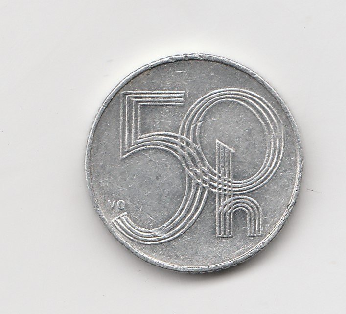 50 Heller Tschechien 1997 (M180)