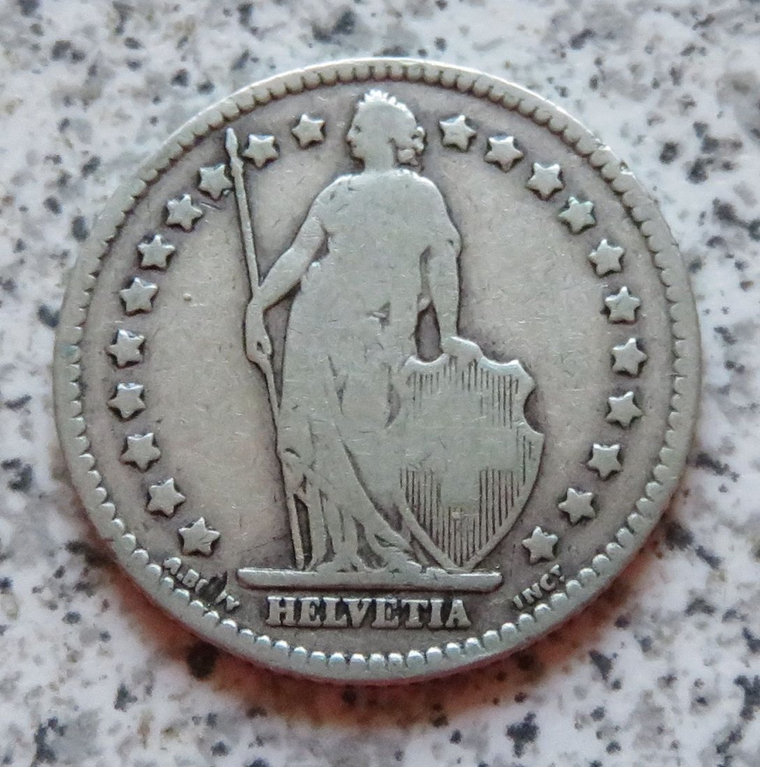  Schweiz 1 Franken 1894 A   