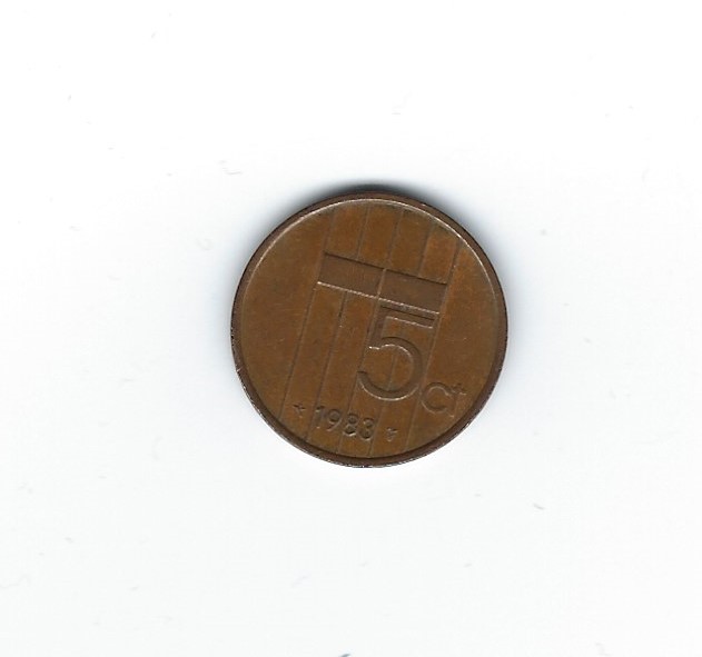  Niederlande 5 Cent 1983   