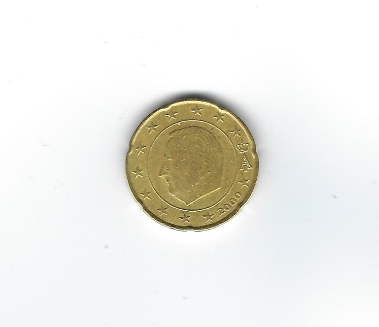  Belgien 20 Cent 2000   