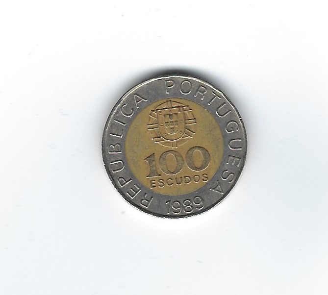  Portugal 100 Escudos 1989   