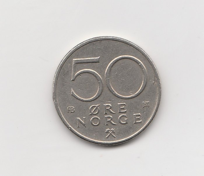  50 Ore Norwegen 1977 (M183)   