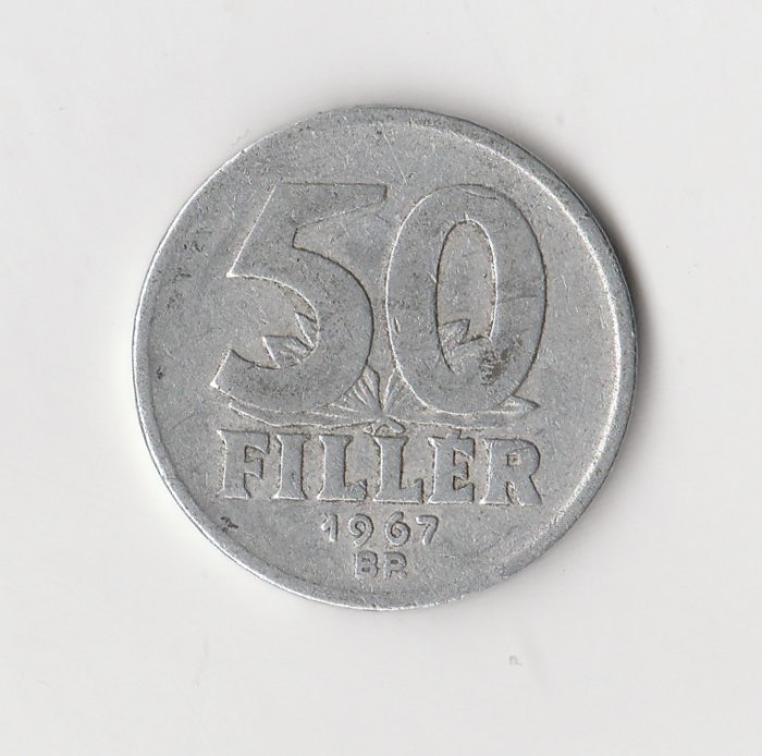  50 Filler Ungarn 1967 (M184)   