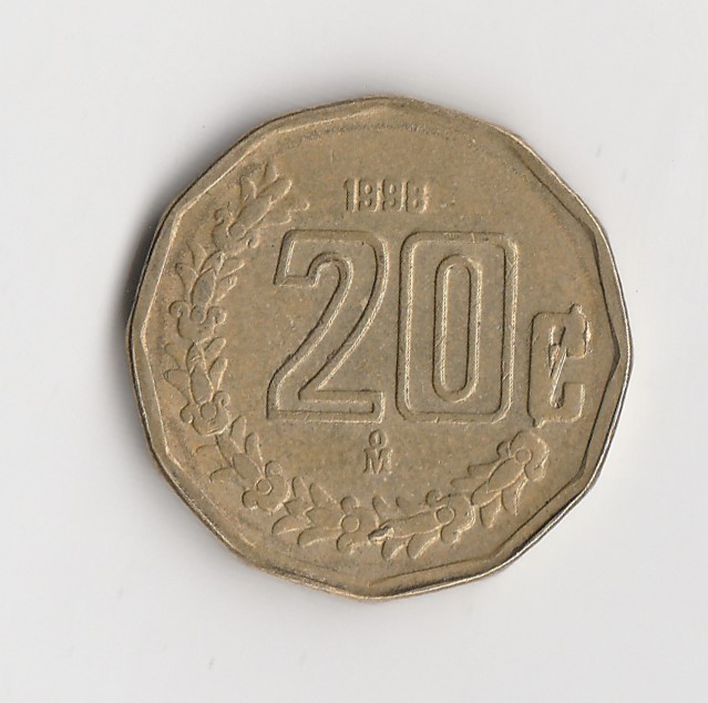  20 Centavos Mexiko 1998 (M193)   