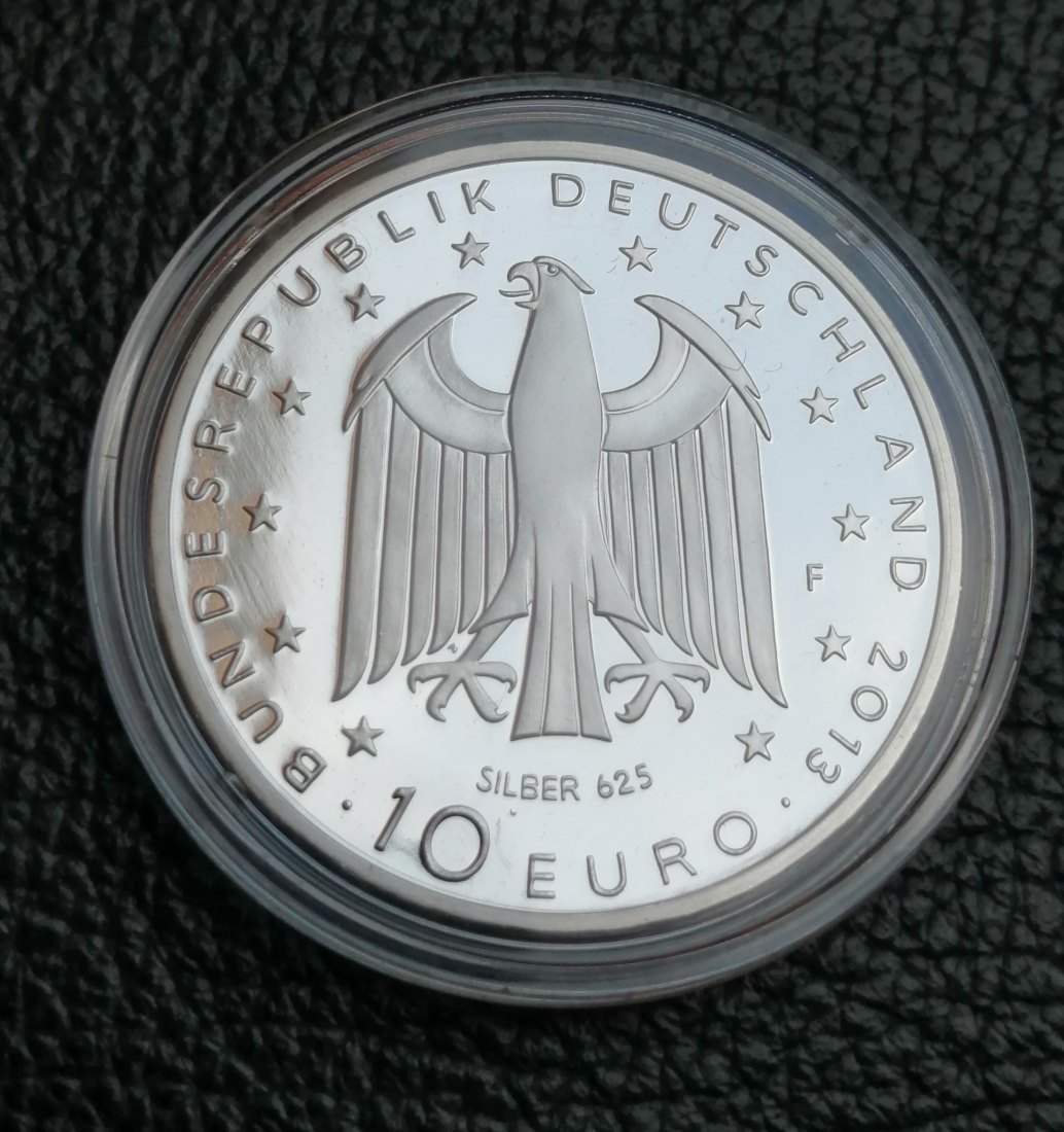  10 Euro Münze 2013  200 Geb.Georg Büchner PP gekapselt   