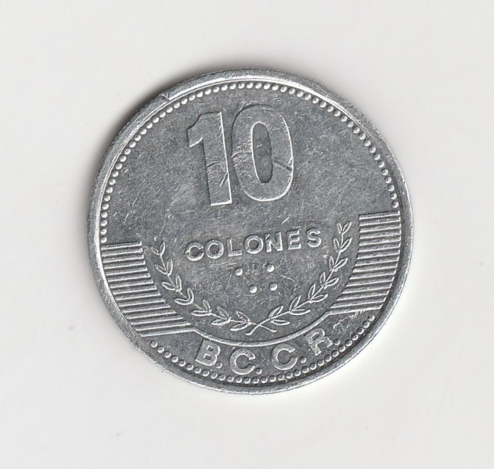 10 Colones Costa Rica 2012 (M219)