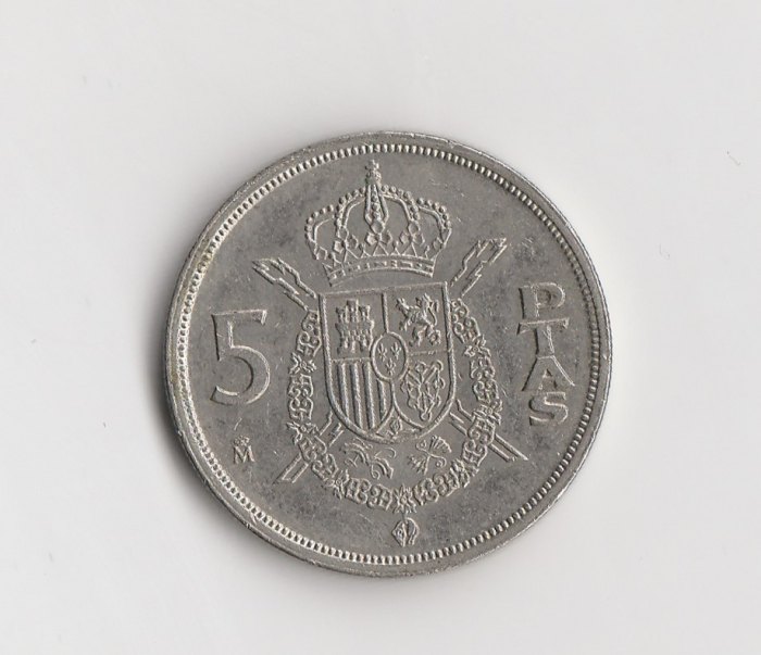  5 Pesetas Spanien 1984 (M226)   