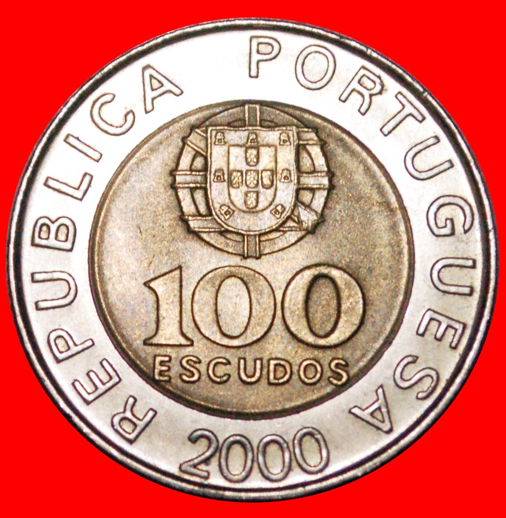  • NUNES (1502-1578): PORTUGAL ★ 100 ESCUDOS 2000! INTERESSANTE TYP! OHNE VORBEHALT!   