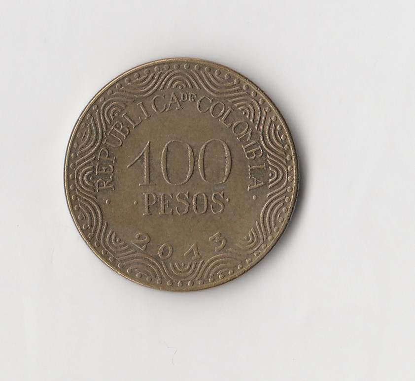  100 Pesos Kolumbien 2013  (M229)   