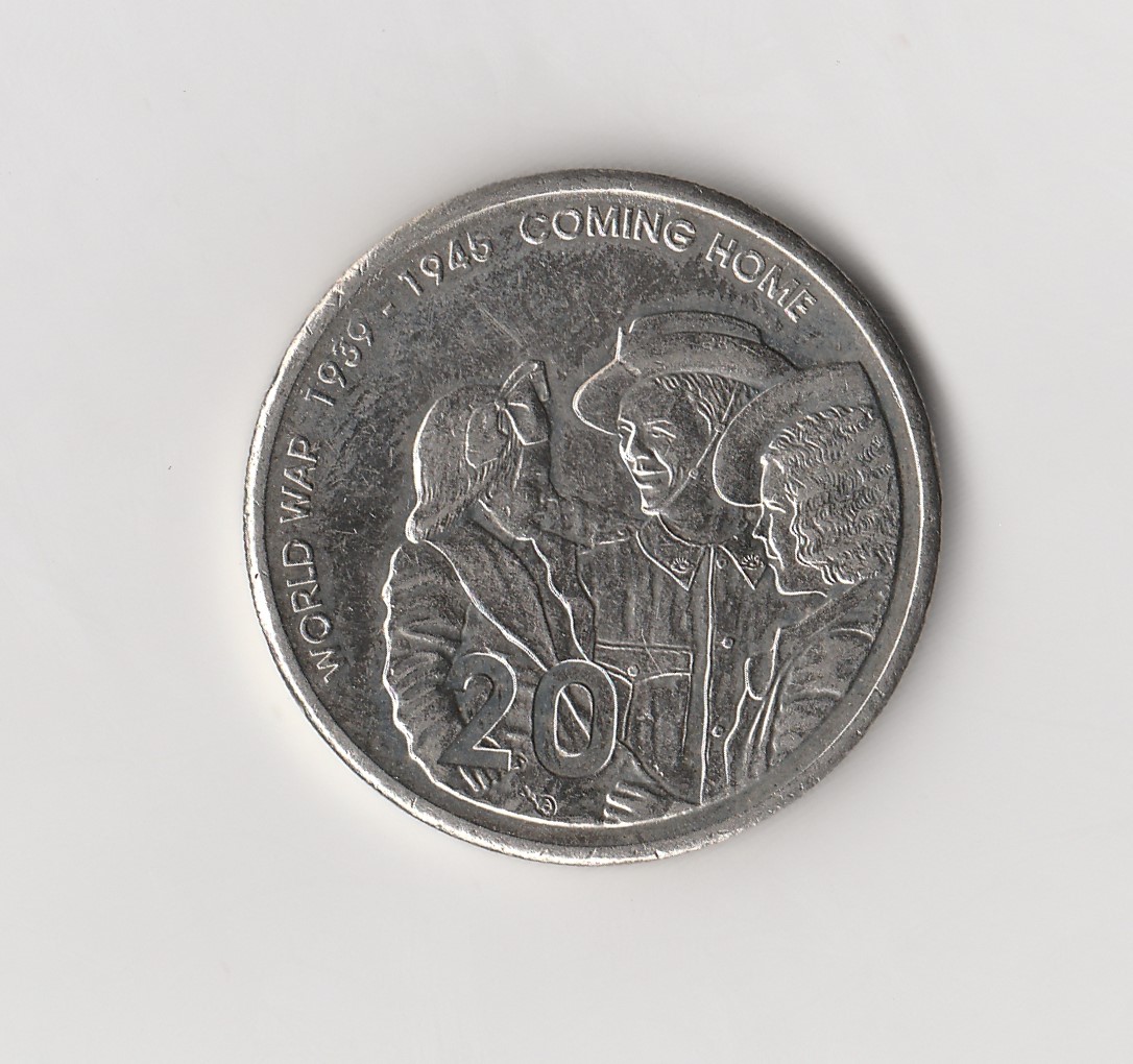  20 Cent Australien 2005 World War  1939-1945 Coming Home    (M285)   