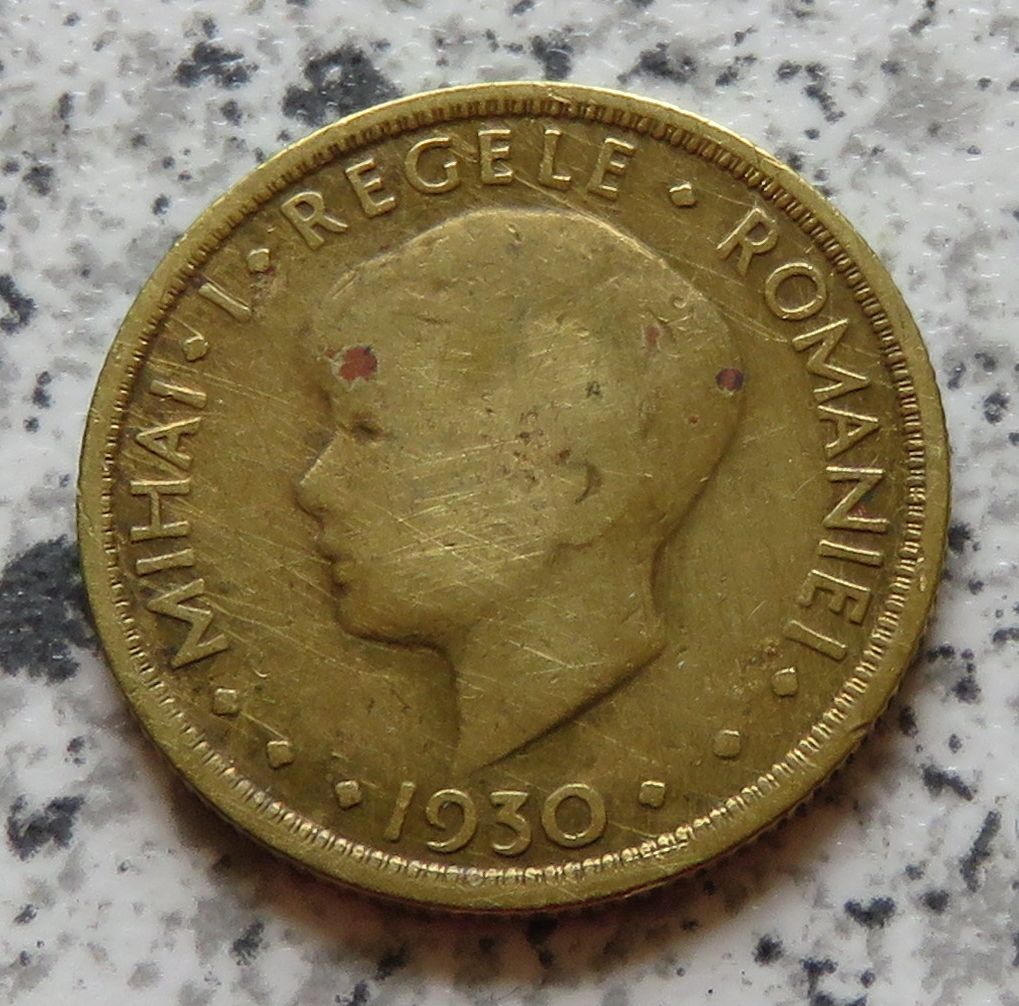  Rumänien 5 Lei 1930 KN   