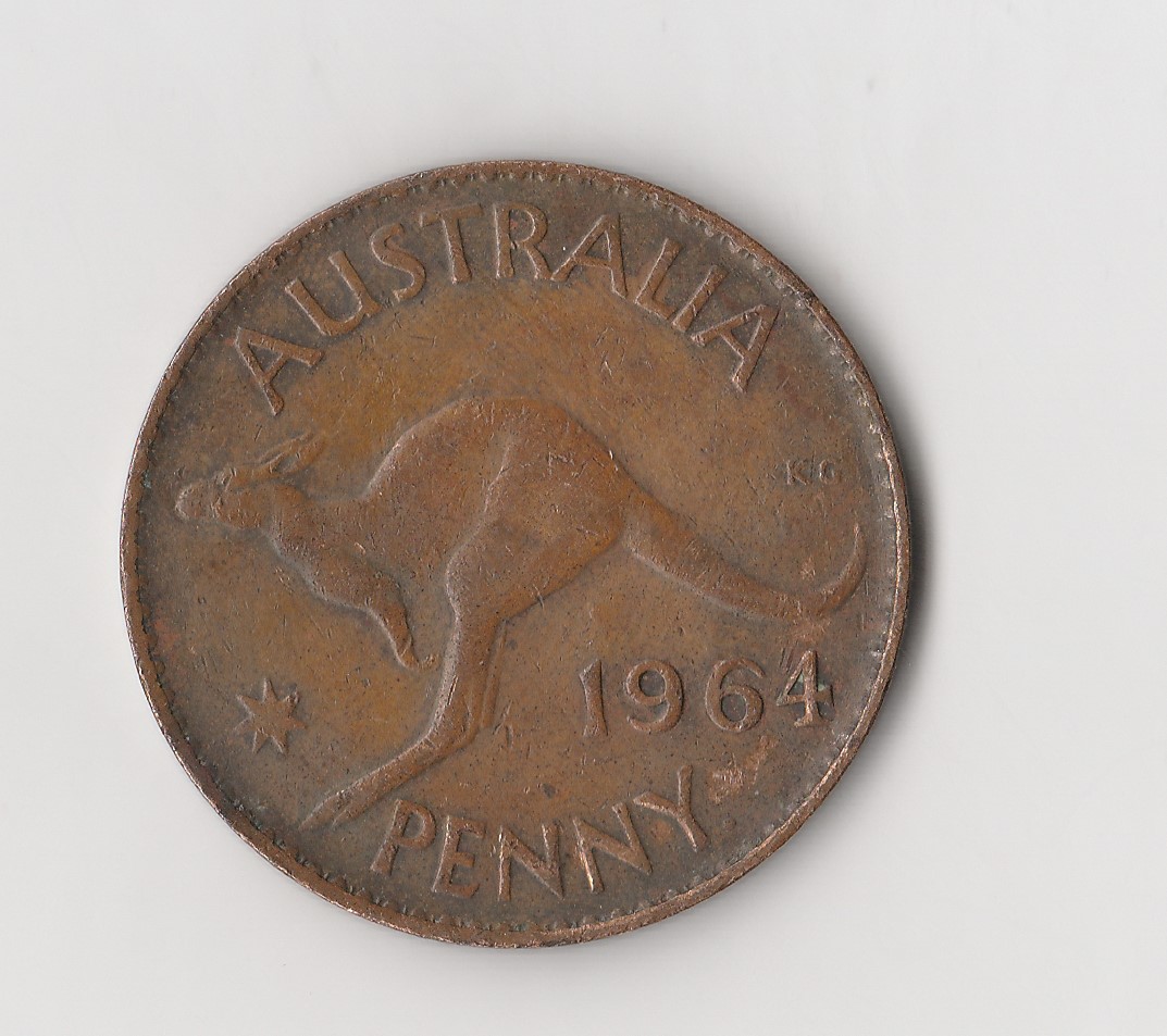  1 Penny Australien 1964  (M376)   