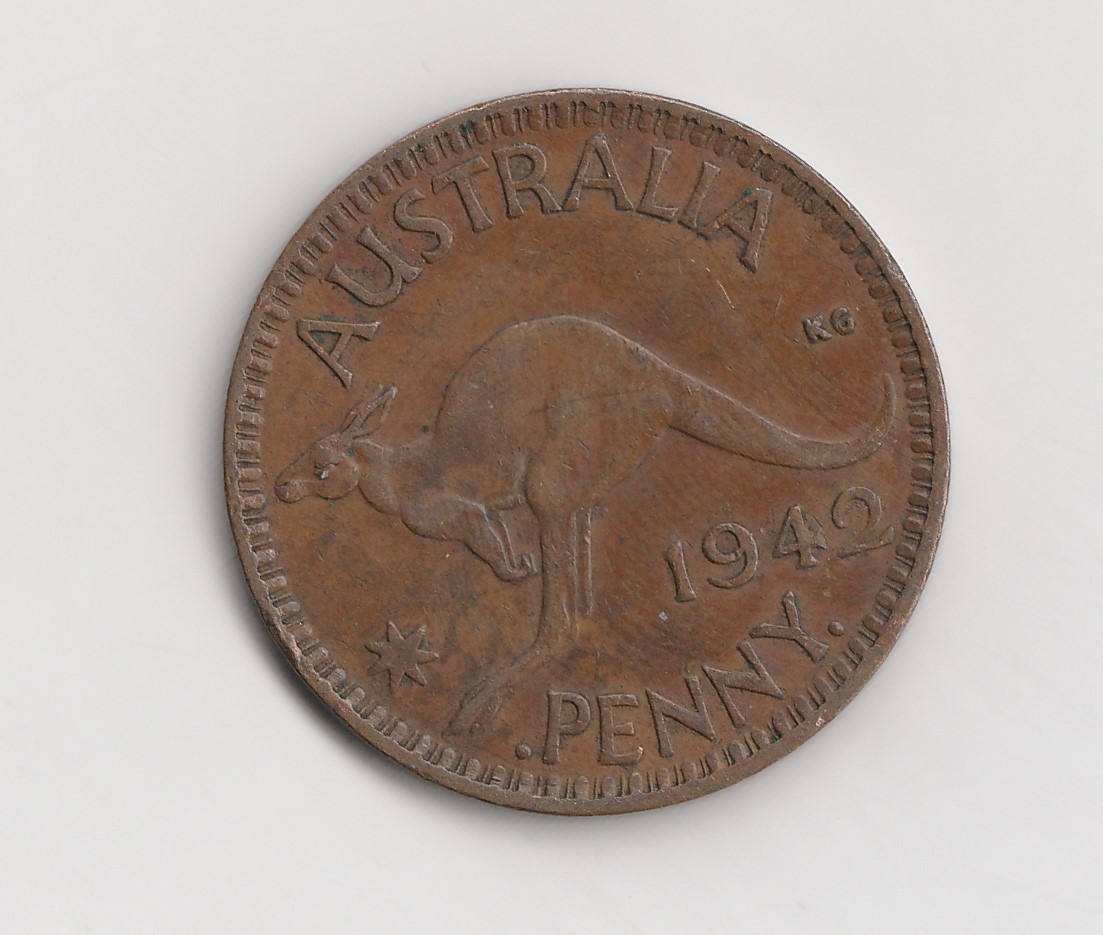  1 Penny Australien 1942  (M377)   