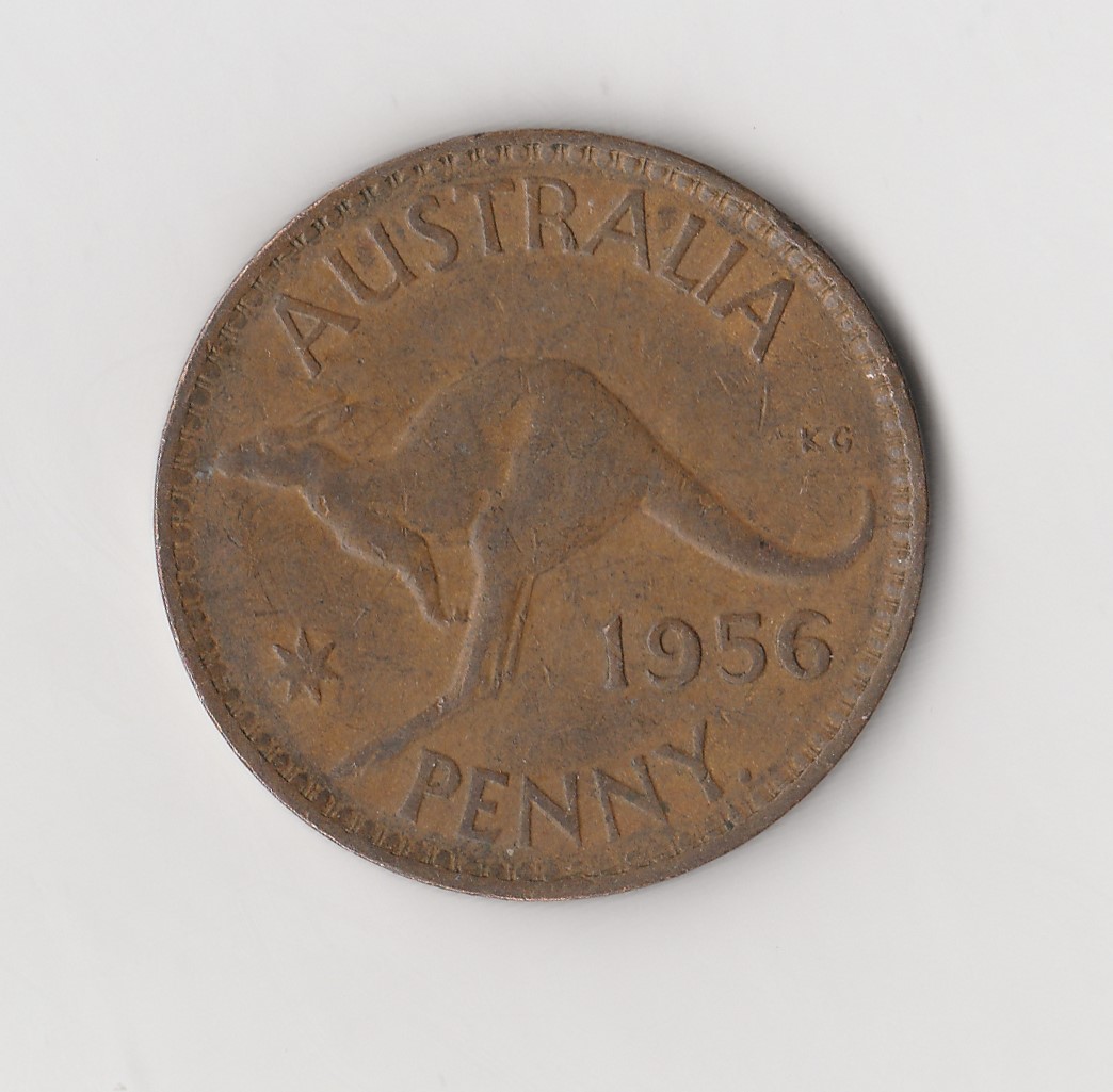  1 Penny Australien 1956  (M378)   