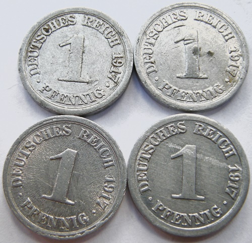  1 Pfennig 1917 ADFG   