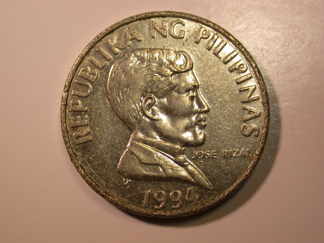 E27 Philippinen 1 Piso 1994 in ss-vz Originalbilder