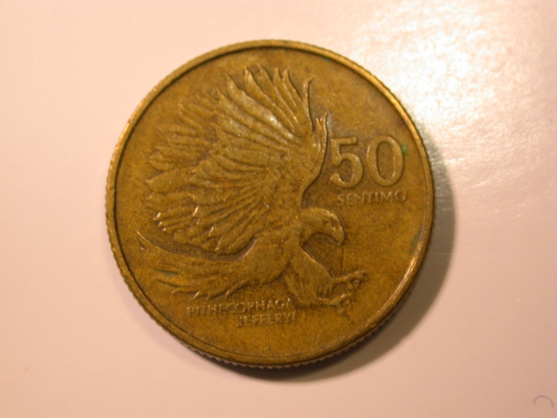  E27 Philippinen  50 Sentimos 1994 in f.vz  Originalbilder   
