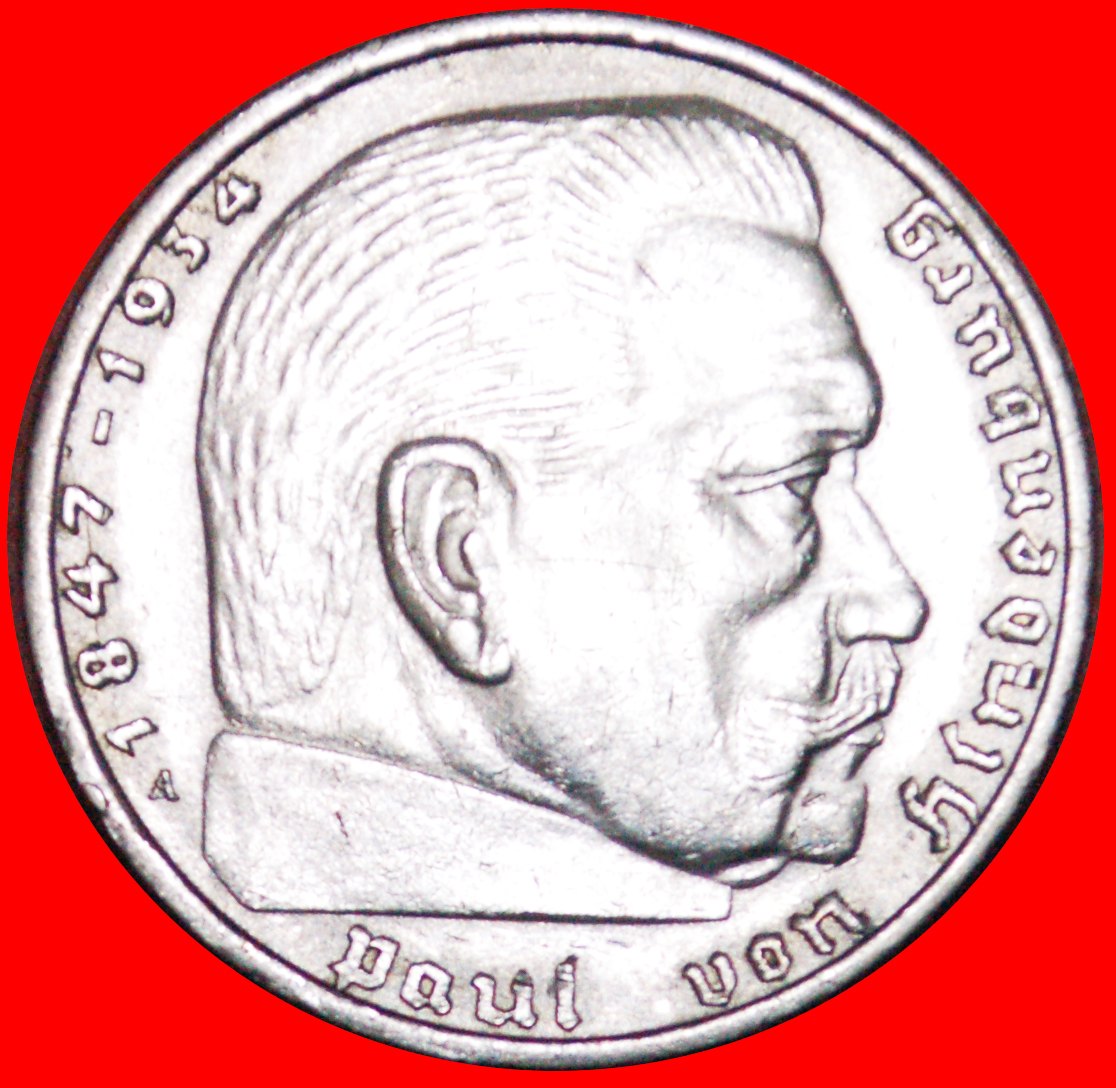 • HAKENKREUZ (1936-1939): DEUTSCHLAND ★ 2 REICHSMARK 1937A! SILBER! OHNE VORBEHALT!