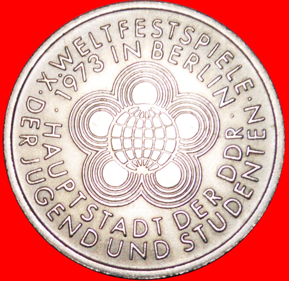 • X WORLD FESTIVAL OF YOUTH AND STUDENTS: GERMANY ★ 10 MARK 1973 MINT LUSTER★LOW START ★ NO RESERVE!