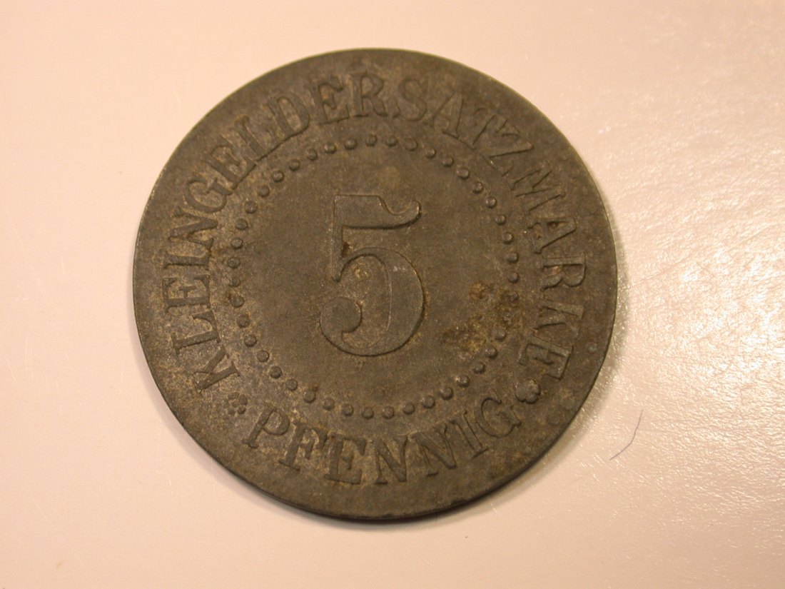  E29   Lüneburg  5 Pfennig o.J. in ss/ss+   Originalbilder   