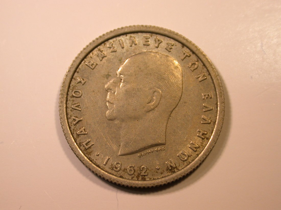  E29  Griechenland  50 Lepta 1962 in f.vz   Originalbilder   