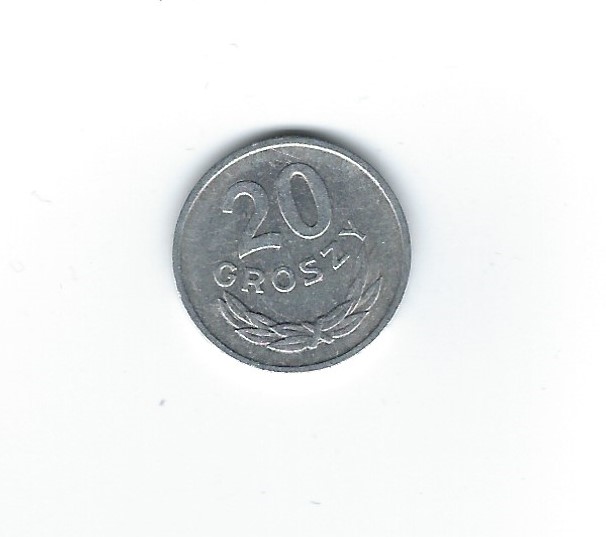  Polen 20 Groszy 1963   