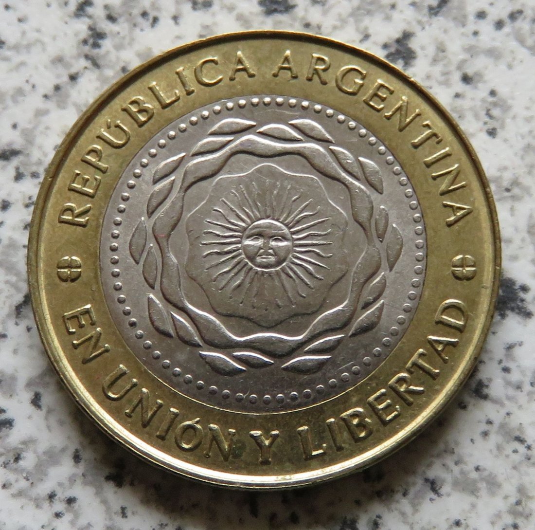  Argentinien 2 Pesos 2015   