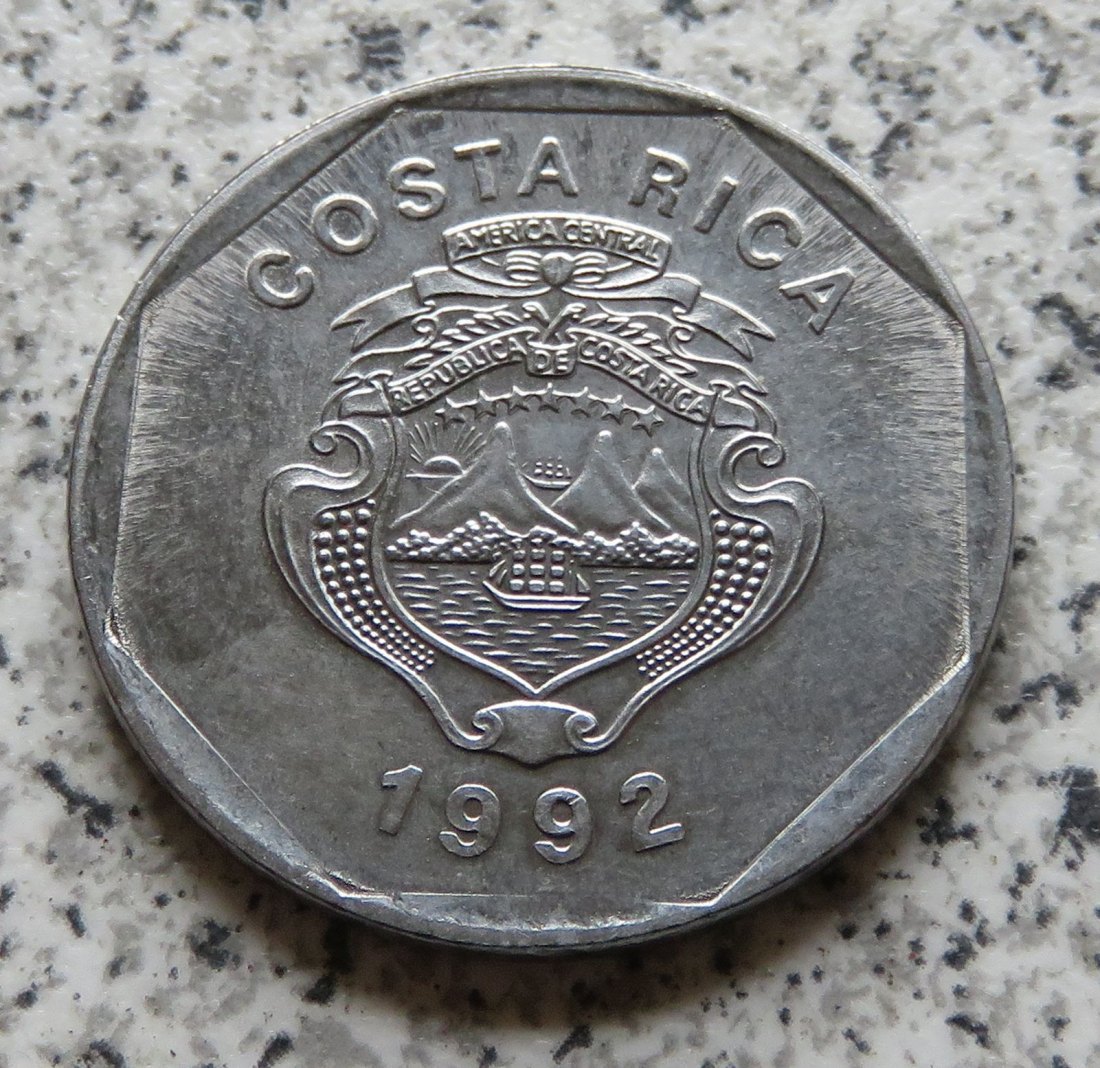  Costa Rica 10 Colones 1992   