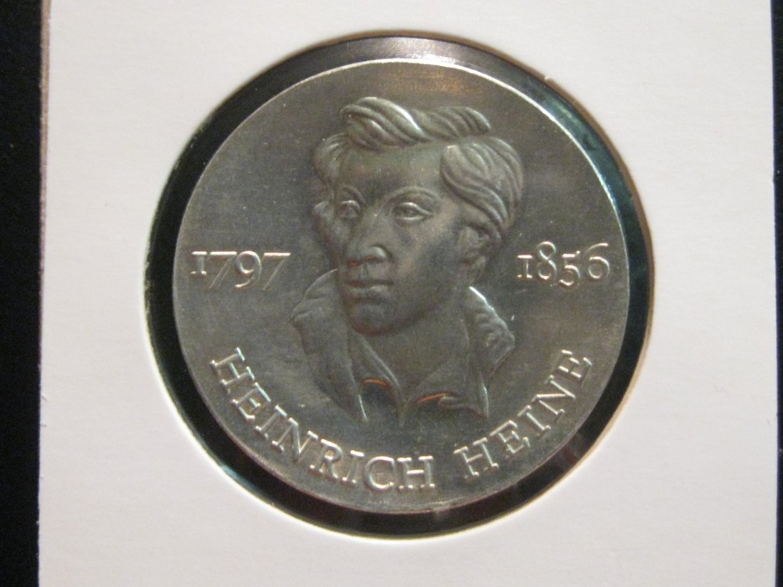 DDR 10 MARK 1972 H.HEINE.GRADE-PLEASE SEE PHOTOS.