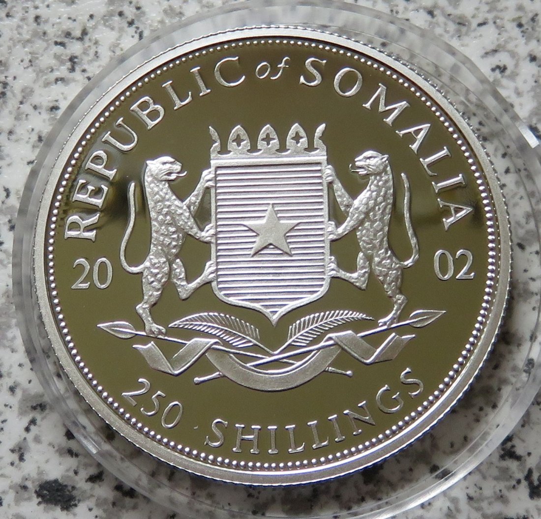  Somalia 250 Shillings 2002   