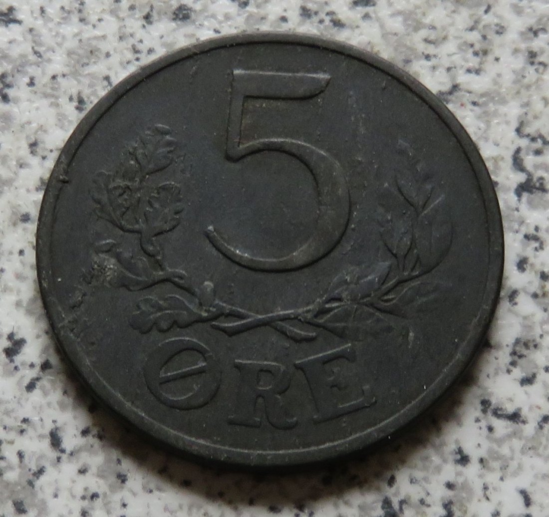  Dänemark 5 Öre 1945   