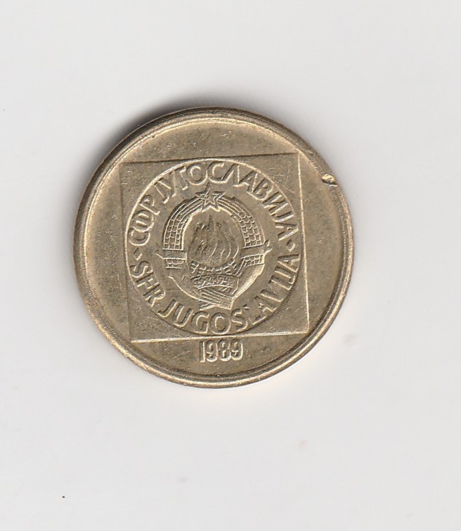  10 Dinar Jugoslawien 1989 (M449)   