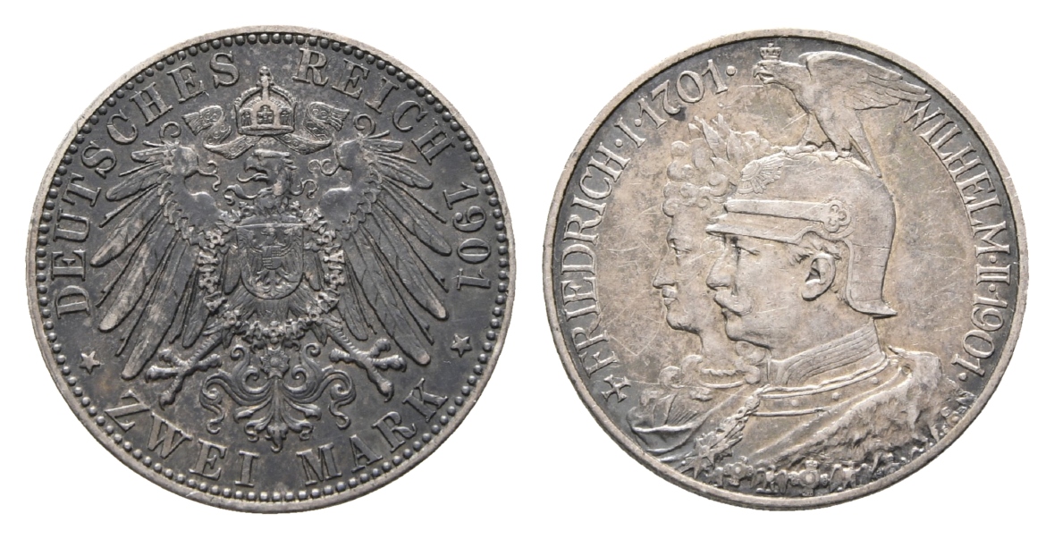  Kaiserreich, Zwei Mark 1901   